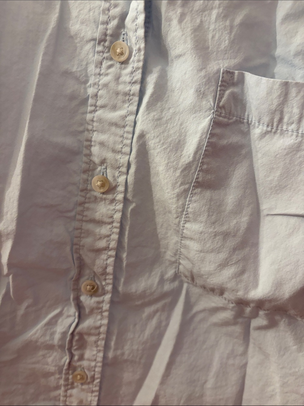 Universal Thread Light Blue Button-Down Shirt - Picture 5 of 5